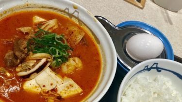 【海鮮豆腐キムチチゲ 2022@松屋】遂に、遂にキタ〜！！　2022年11月”15年ぶり”の復活！店舗限定キャンペーン