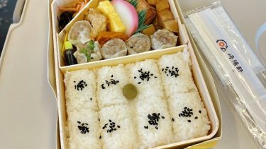 人生初の崎陽軒「シウマイ弁当」おかずはどの順番で食べるか問題