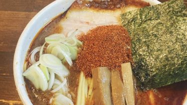 【麺処 井の庄】(@練馬区・石神井)スープは食べ物・超濃厚&超激辛な魚介スープの激旨ラーメン