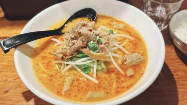 【横浜家系ラーメン 檜家（ひのきや）】（＠荒川区・町屋）家系のお店で見つけたガツンと辛い”辛味噌もつ煮込みラーメン”